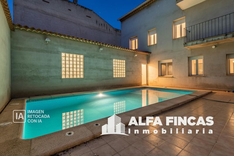 Chalet Independiente en venta San Clemente, Cuenca. Ref: 2580. ALFA FINCAS