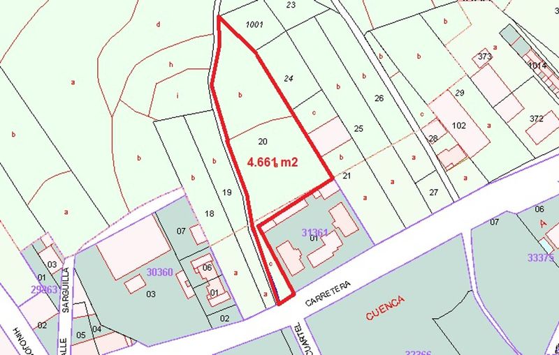 Parcela en venta La Almarcha, Cuenca. Ref: 2684. ALFA FINCAS