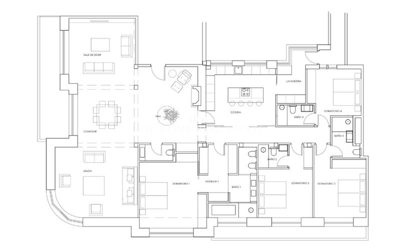 Piso en venta Madrid. Ref: 1137.  VIP HOME REAL ESTATE