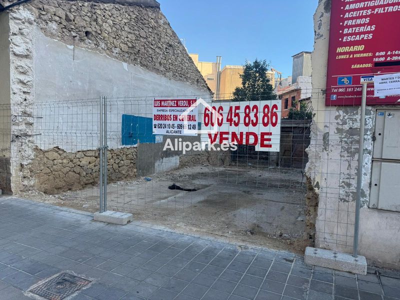 Plot for sale Alicante/Alacant, Alicante. Ref: 1883. Alipark.es