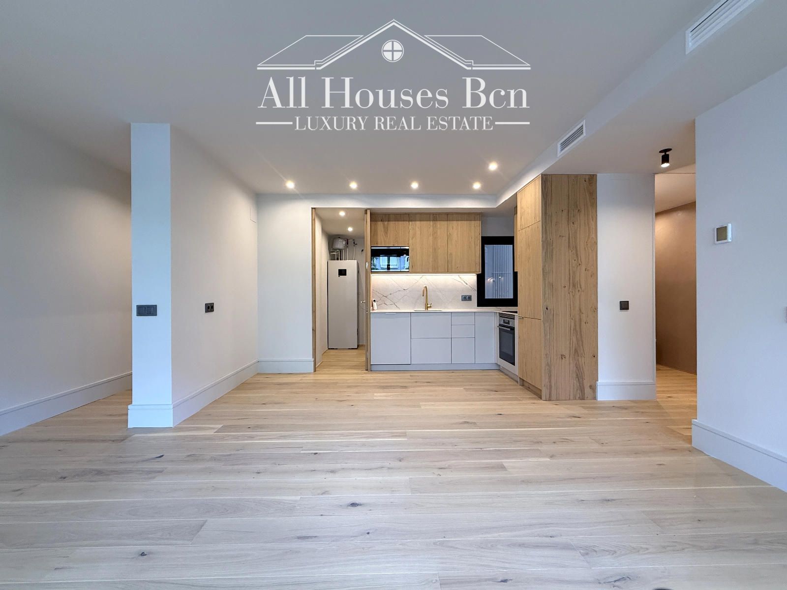 Salón - Piso de diseño en Pi i Margall