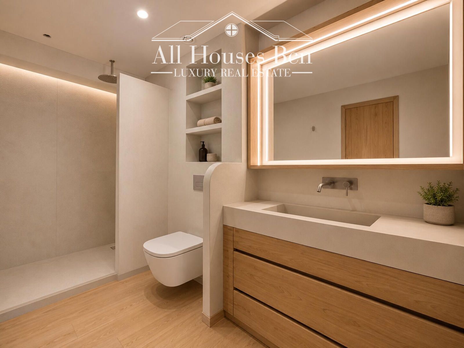 Baño - Piso de Diseño A Estrenar