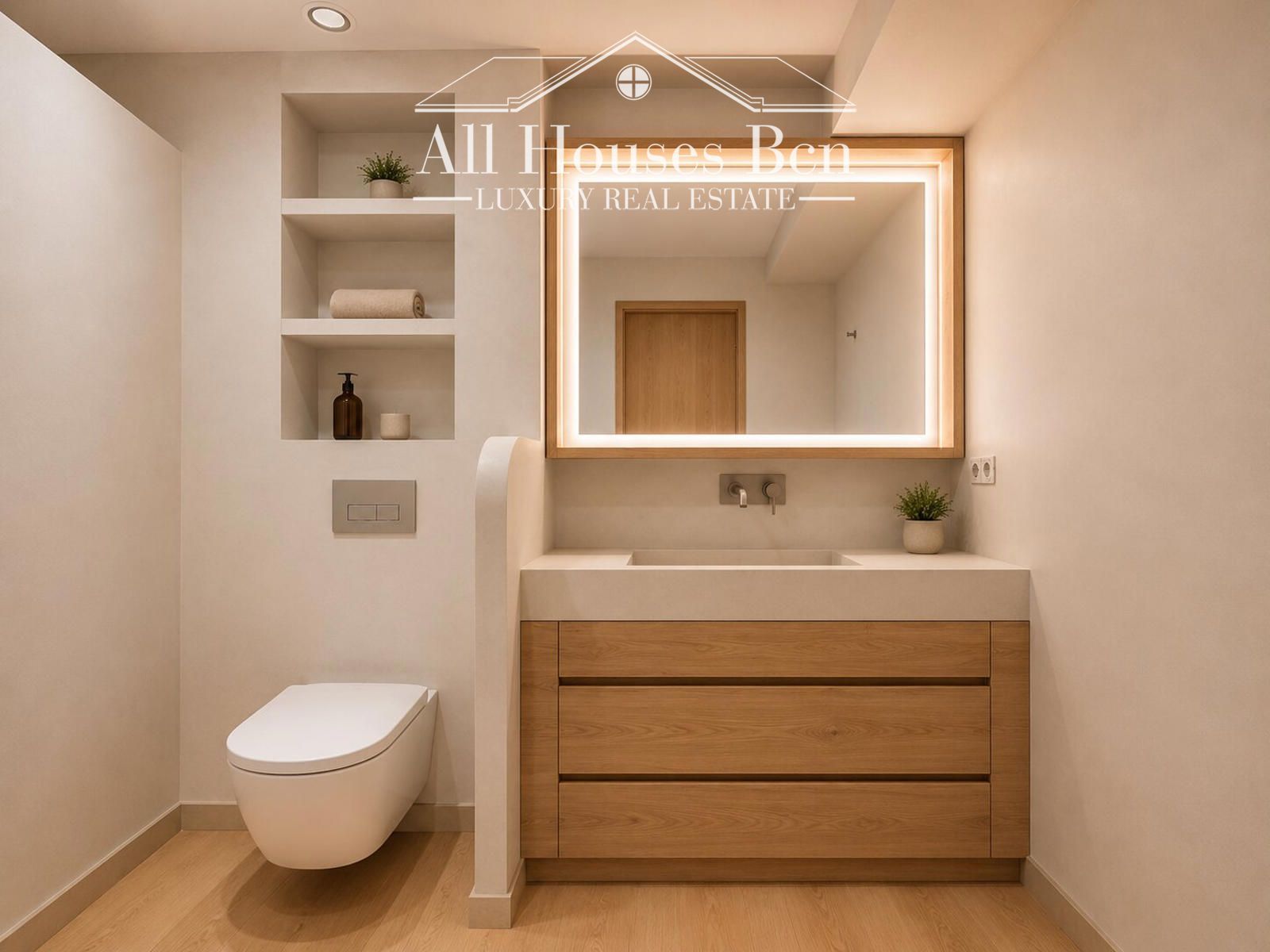 Baño - Piso de Diseño A Estrenar