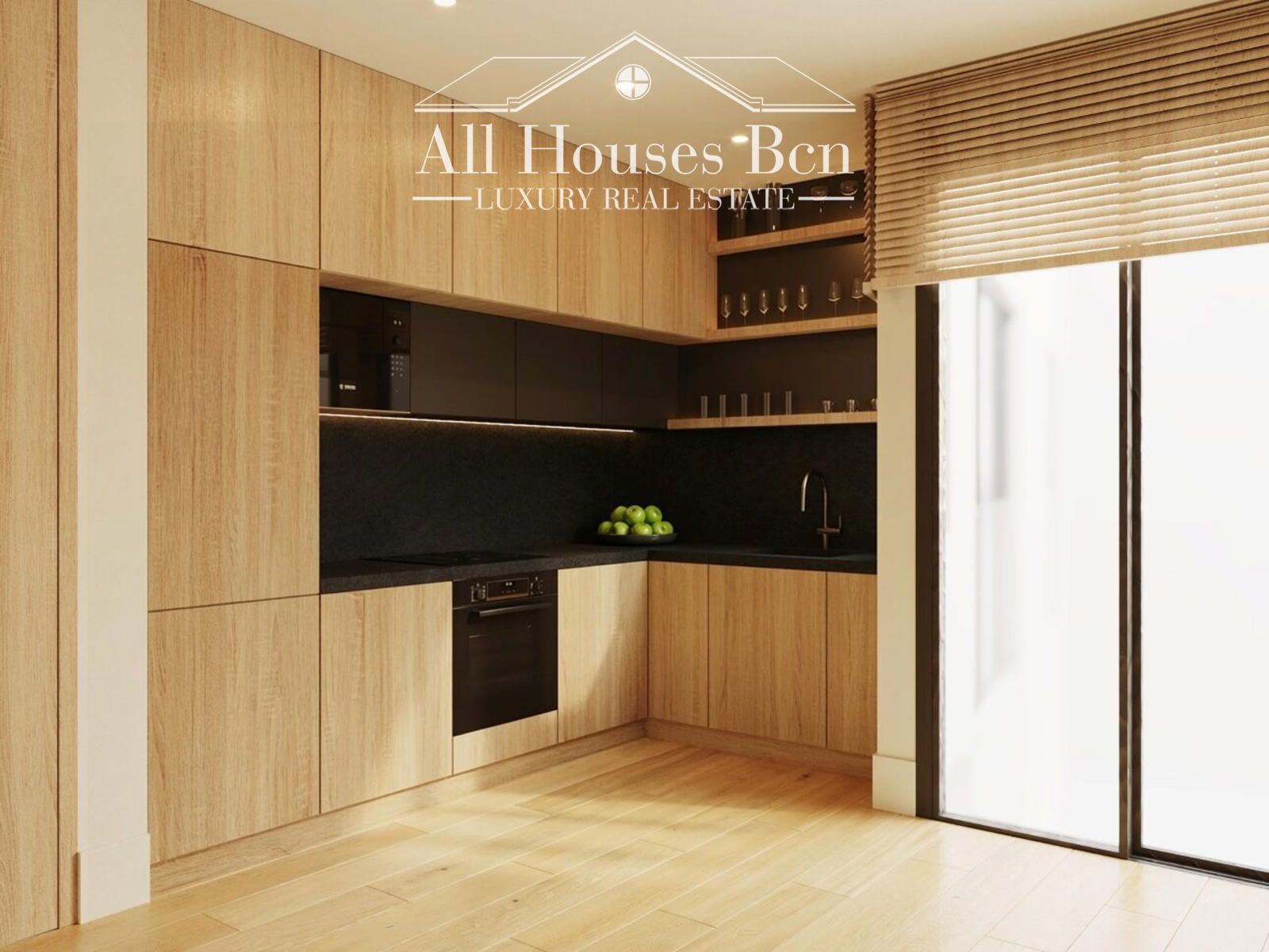 Cocina - Vivienda de diseño en Av. Paral·lel
