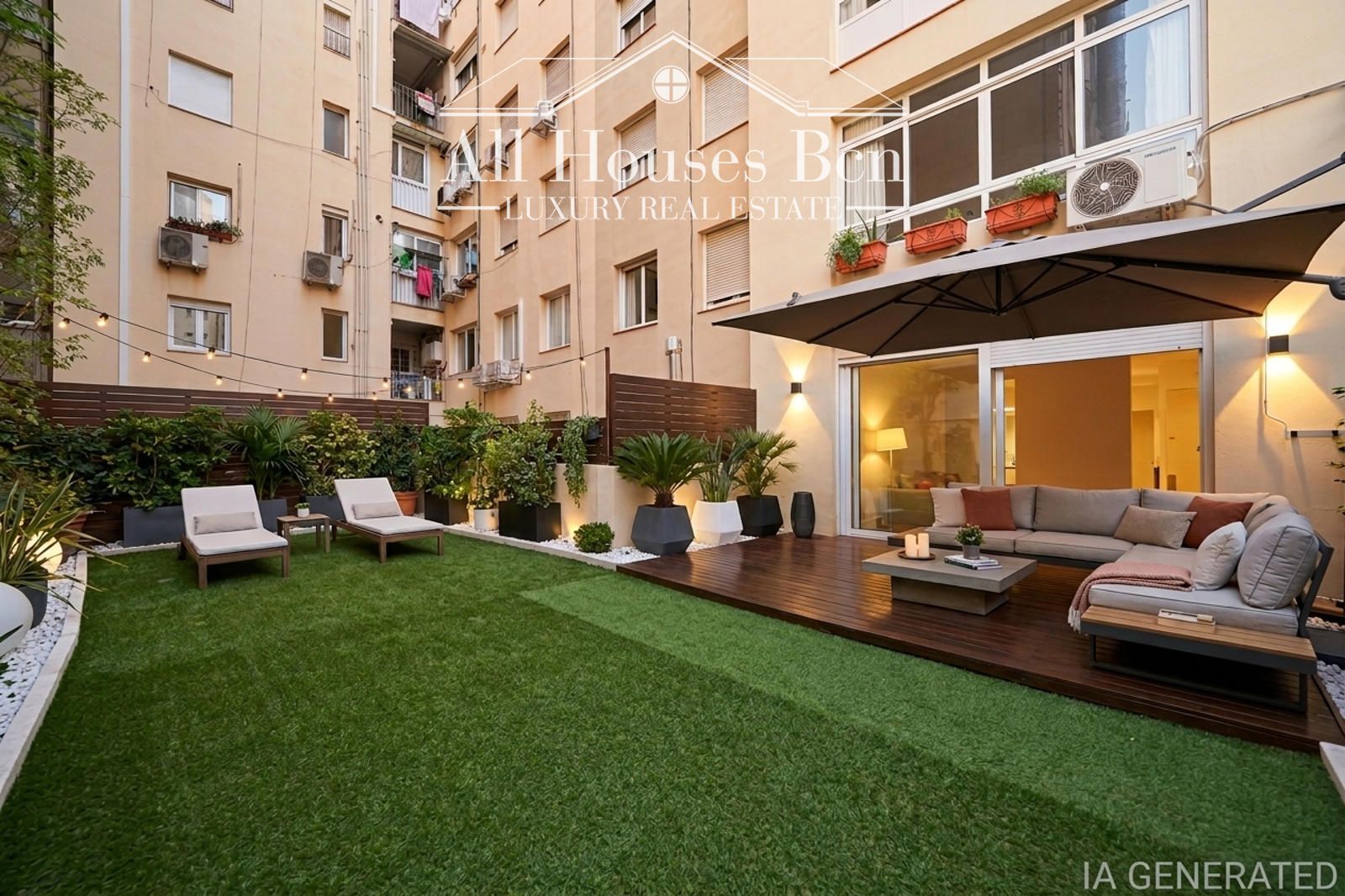 Terraza - Piso con Terraza de 75 m2