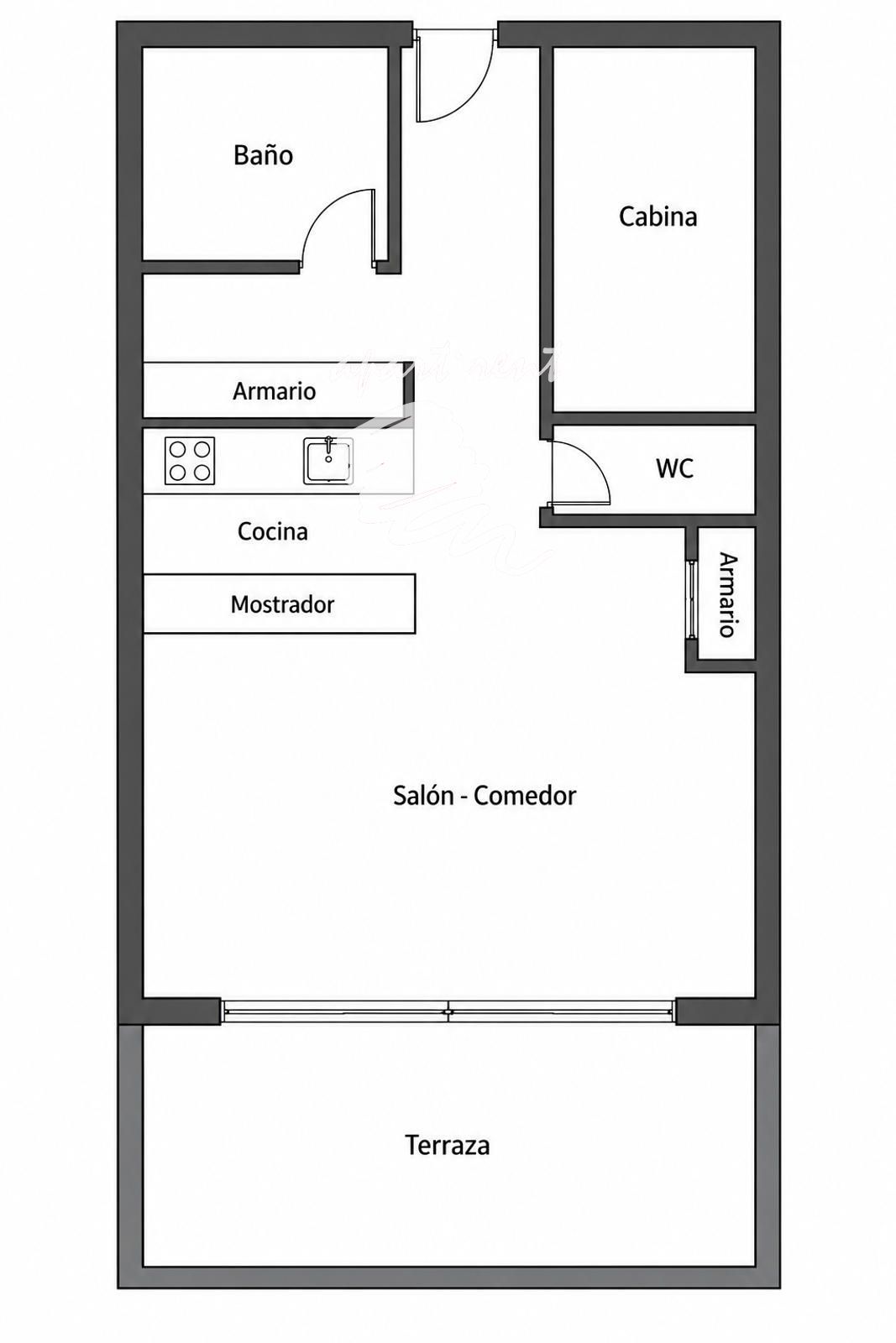 PORT GREC NAUTICA Appartement met cabine om te renoveren, met uitzicht op het hoofdkanaal van Empuriabrava - Foto 28