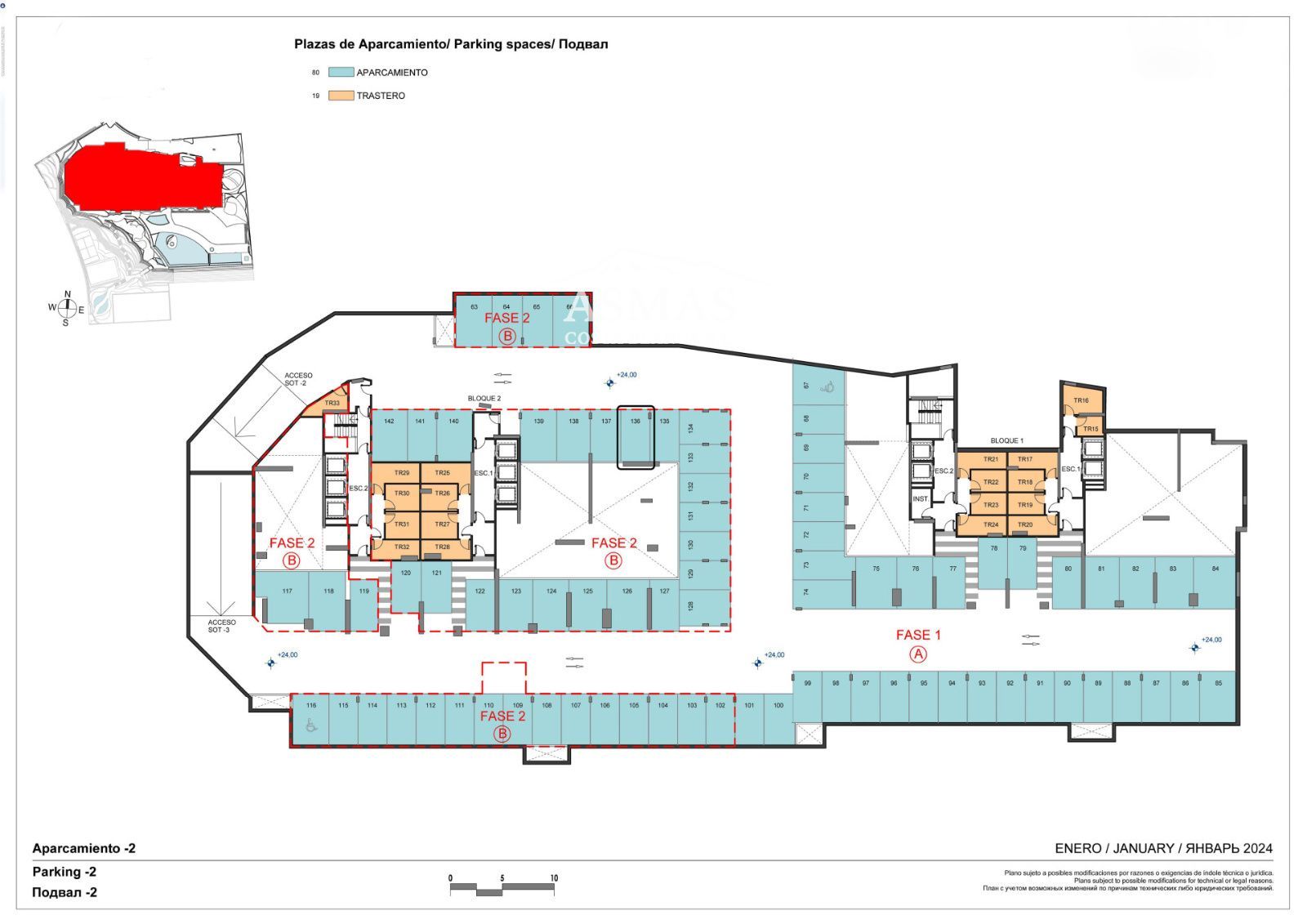 Plano - Apartamento Lujo Benidorm