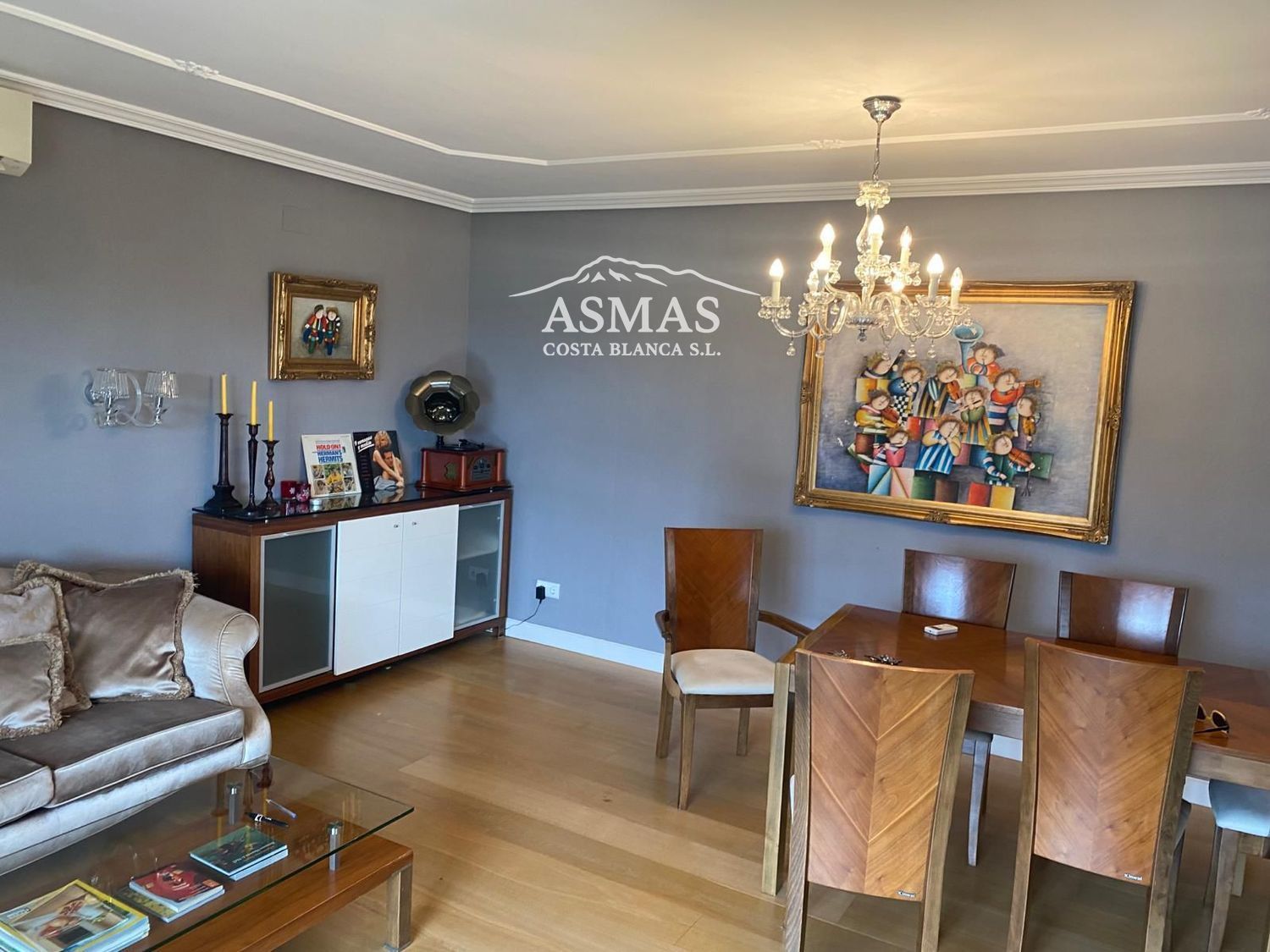 VILLA CON VISTAS PANORÁMICAS AL MAR Y PISCINA PRIVADA EN ALTEA - Foto 4