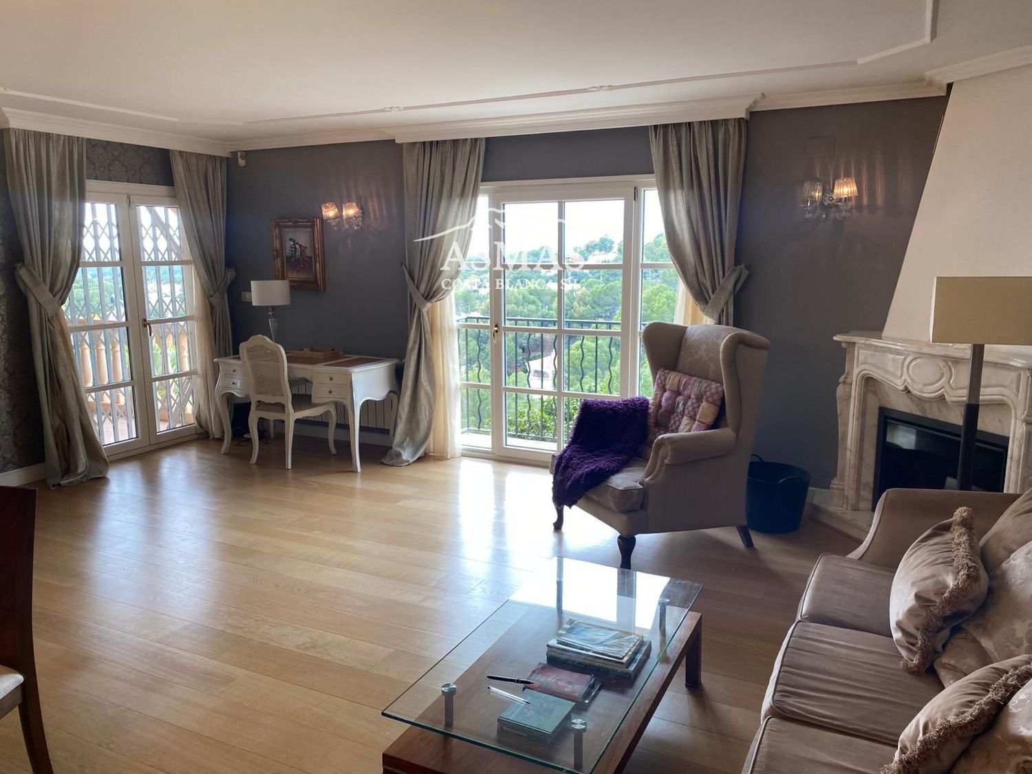VILLA CON VISTAS PANORÁMICAS AL MAR Y PISCINA PRIVADA EN ALTEA - Foto 5