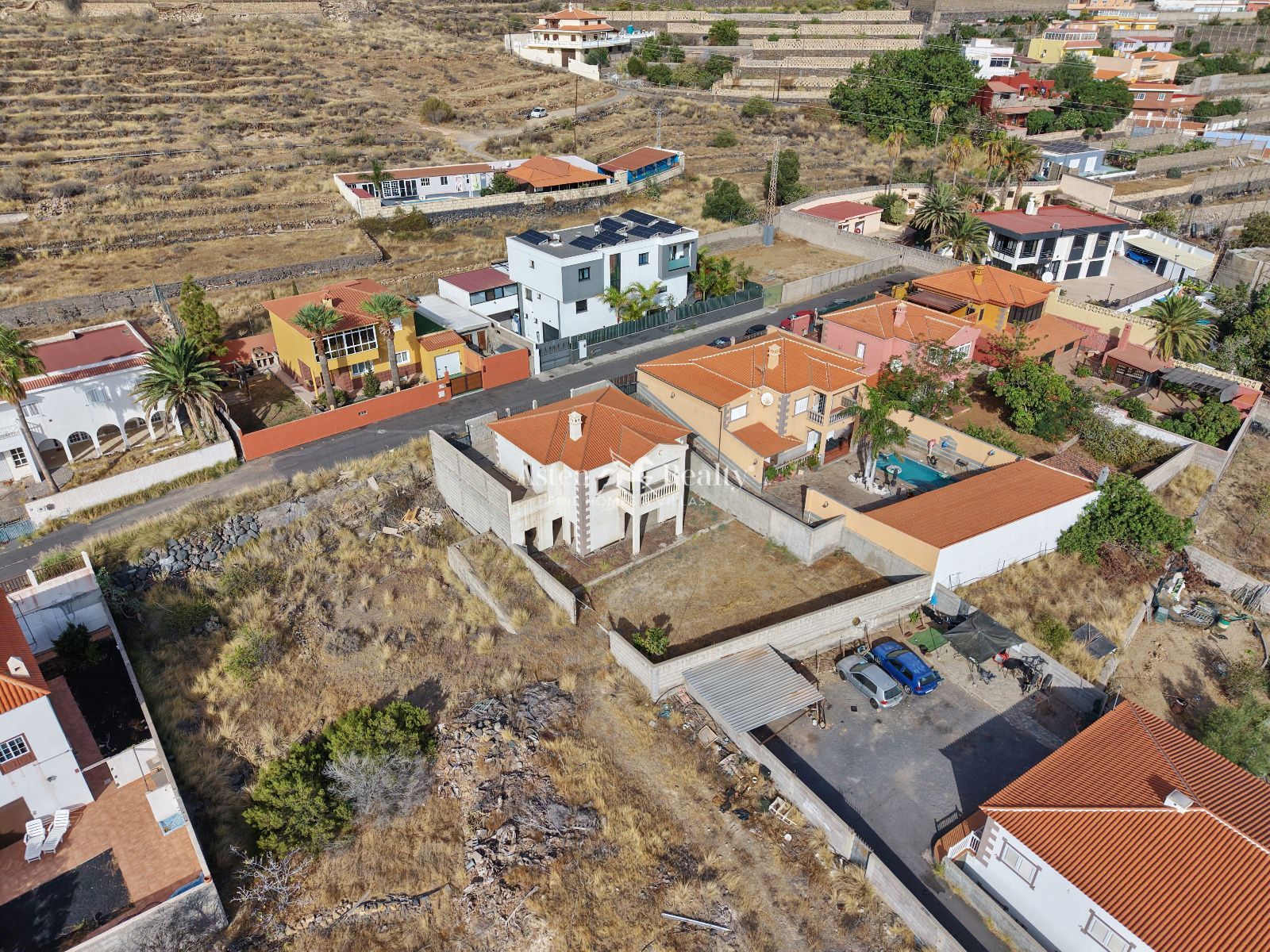 Villa en obra gris de 200 m2, parcela de 520 m2 y acceso privado en Candelaria - Foto 24