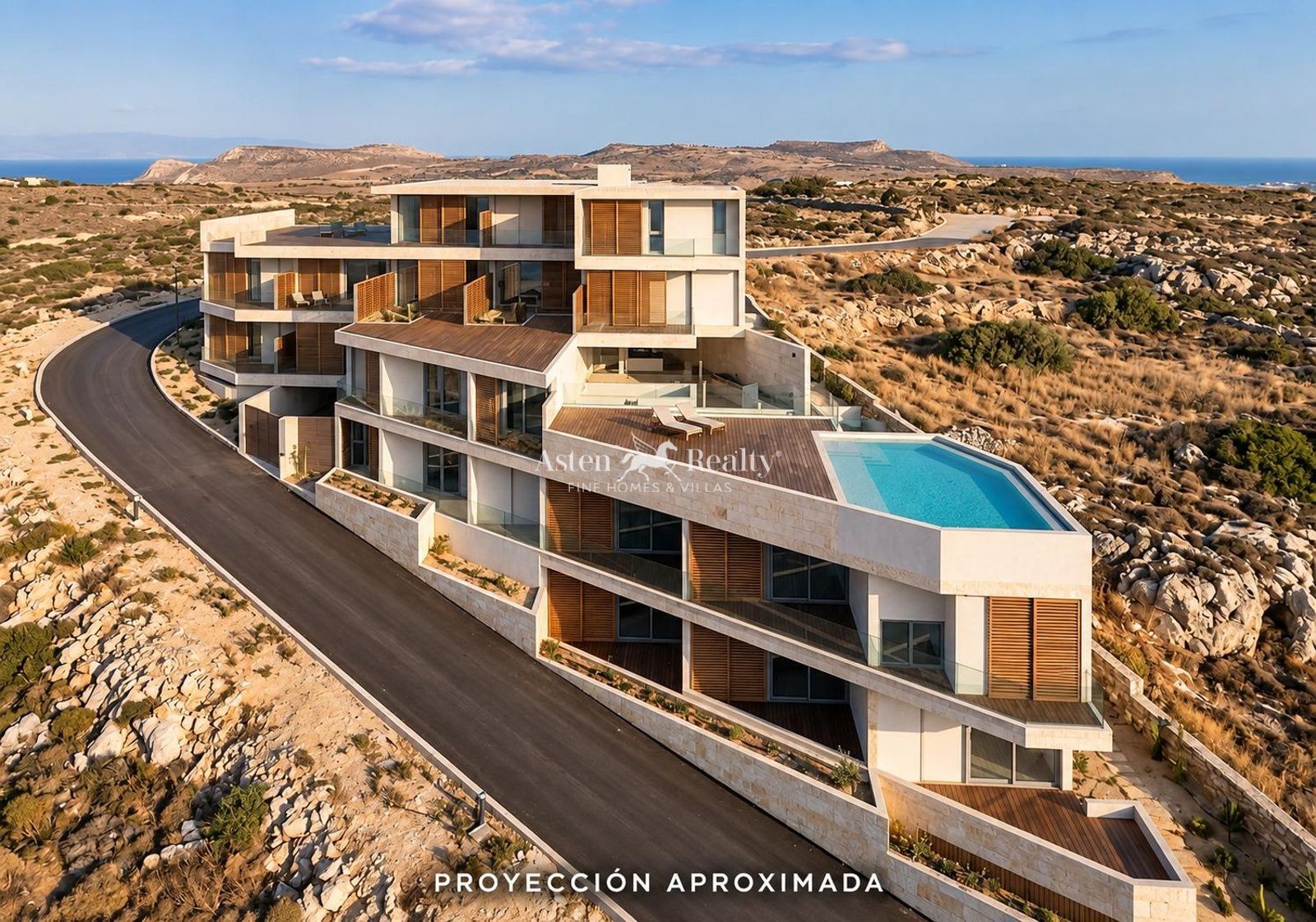 Terreno urbano con proyecto para 16 viviendas y espectaculares vistas al océano en La Concepcion - Foto 1