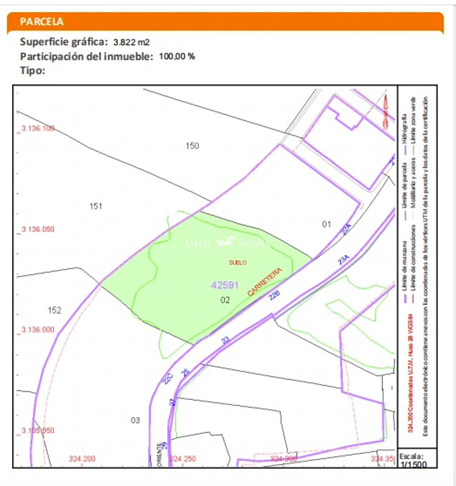 Parcela en venta Ruigomez, Santa Cruz Tenerife. Ref: 9363. ASTEN REALTY 