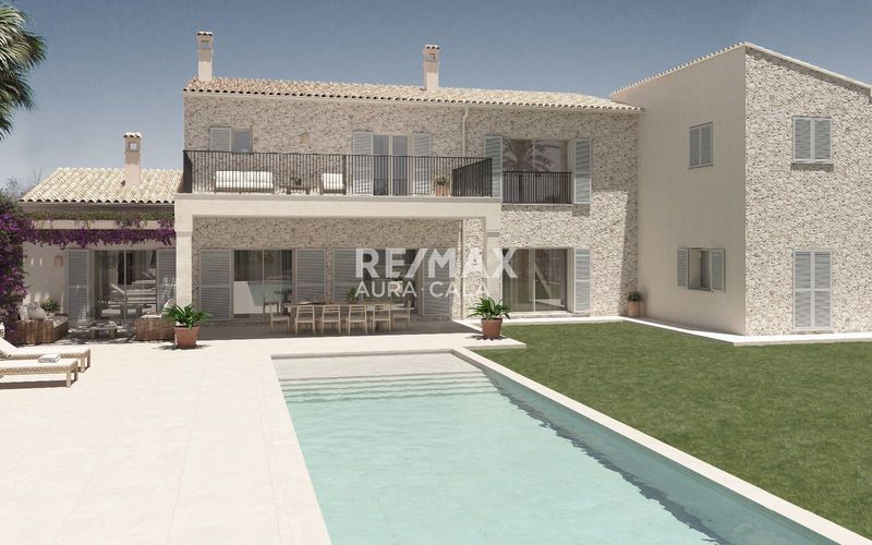 Detached Villa for sale Santanyi, Baleares. Ref: 1582. RE/MAX AURA