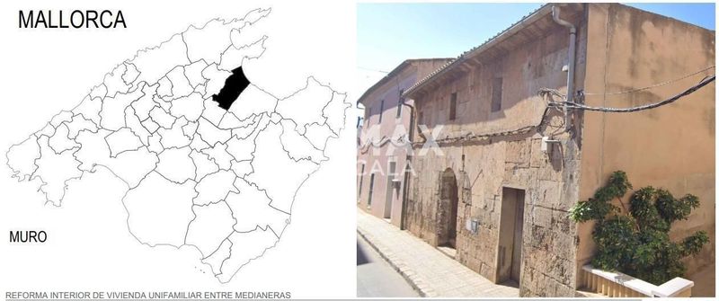 Chalet Independiente en venta Muro, Baleares. Ref: 2335. RE/MAX AURA