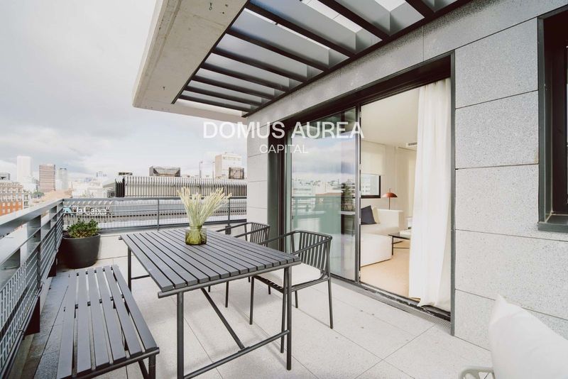 Penthouse for rent Madrid. Ref: 2854. Domus Aurea Capital