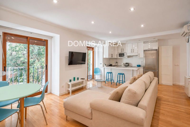 Piso de 2 dormitorios con terraza en Malasana, Centro