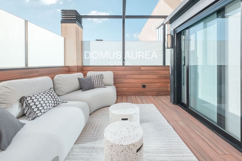 Penthouse for rent Madrid. Ref: 4773. Domus Aurea Capital
