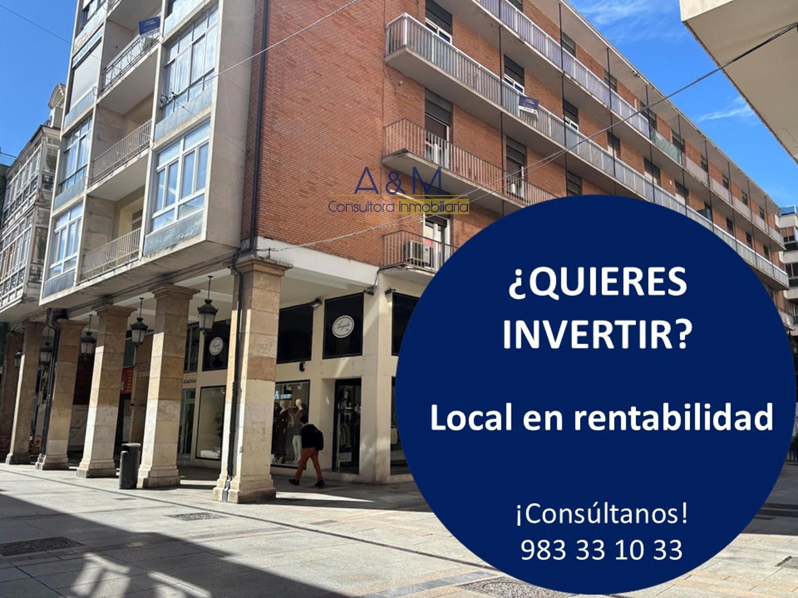 Local Comercial en venta Palencia. Ref: 1141. A&M Consultora Inmobiliaria
