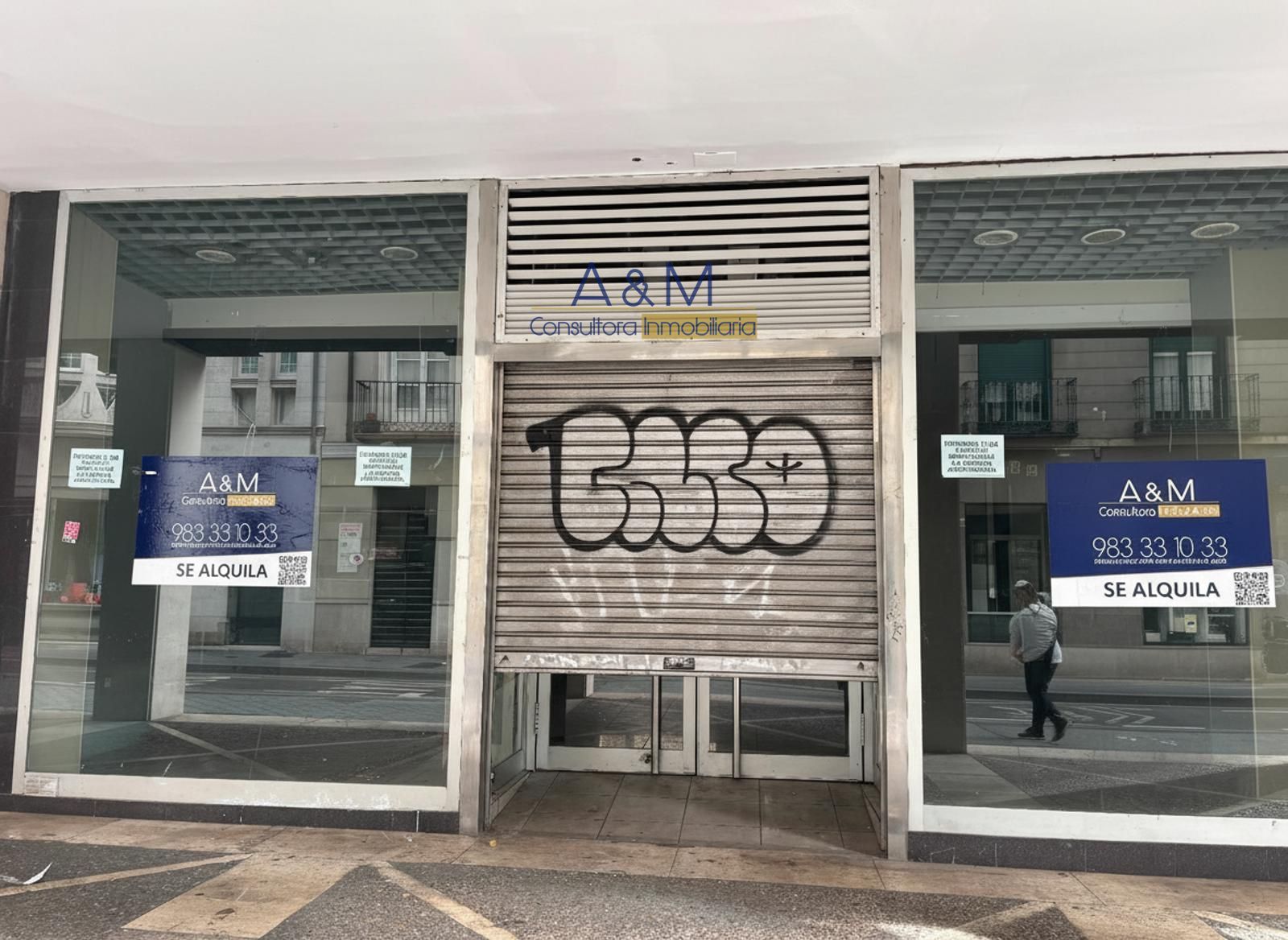 Local Comercial en alquiler Valladolid. Ref: 1165. A&M Consultora Inmobiliaria