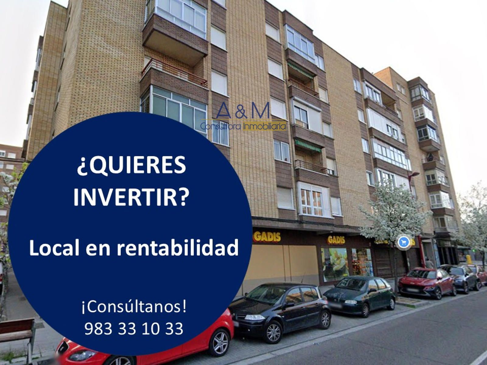 Local Comercial en venta Valladolid. Ref: 1941. A&M Consultora Inmobiliaria