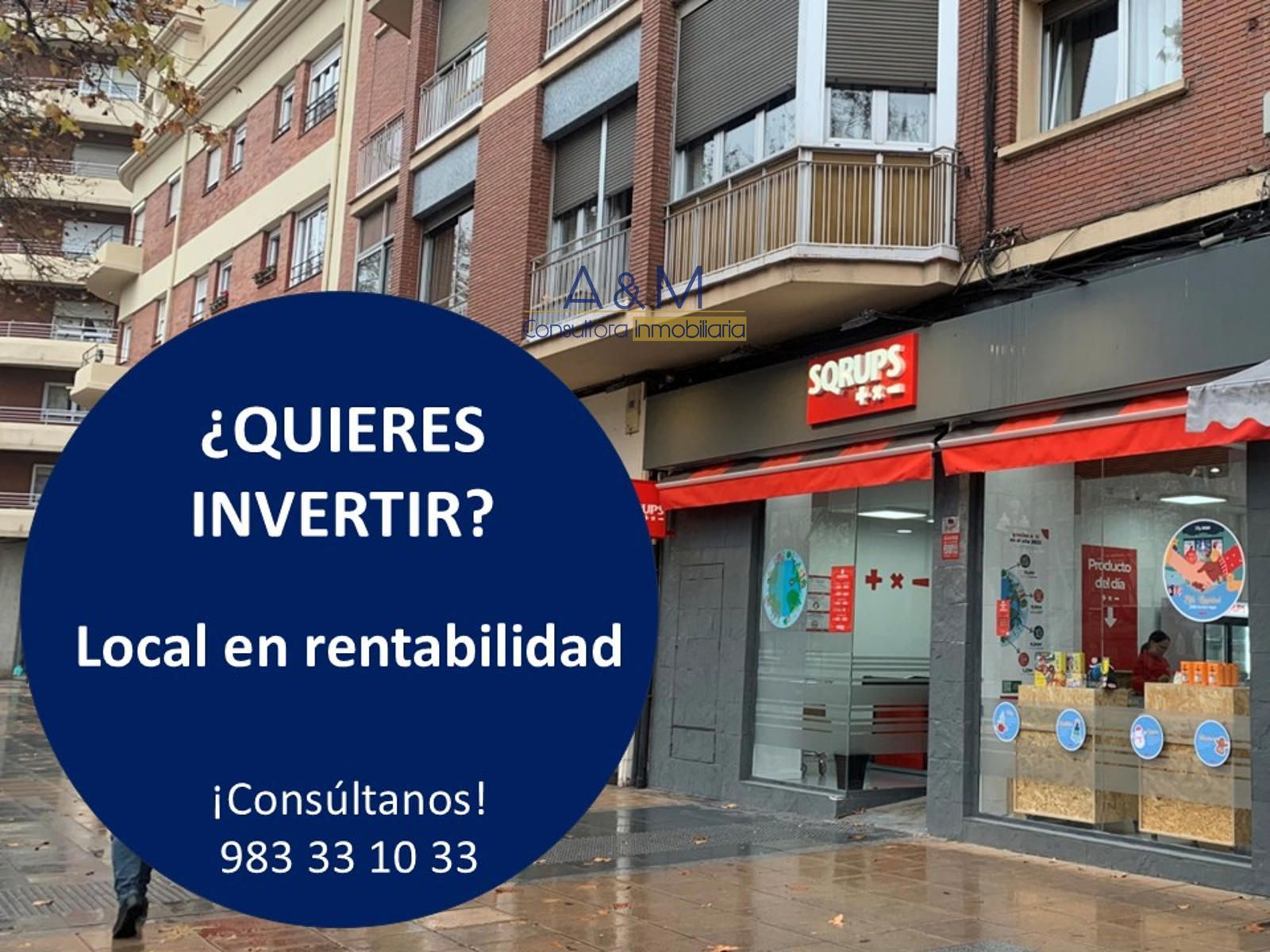 Local Comercial en venta Valladolid. Ref: 5335. A&M Consultora Inmobiliaria