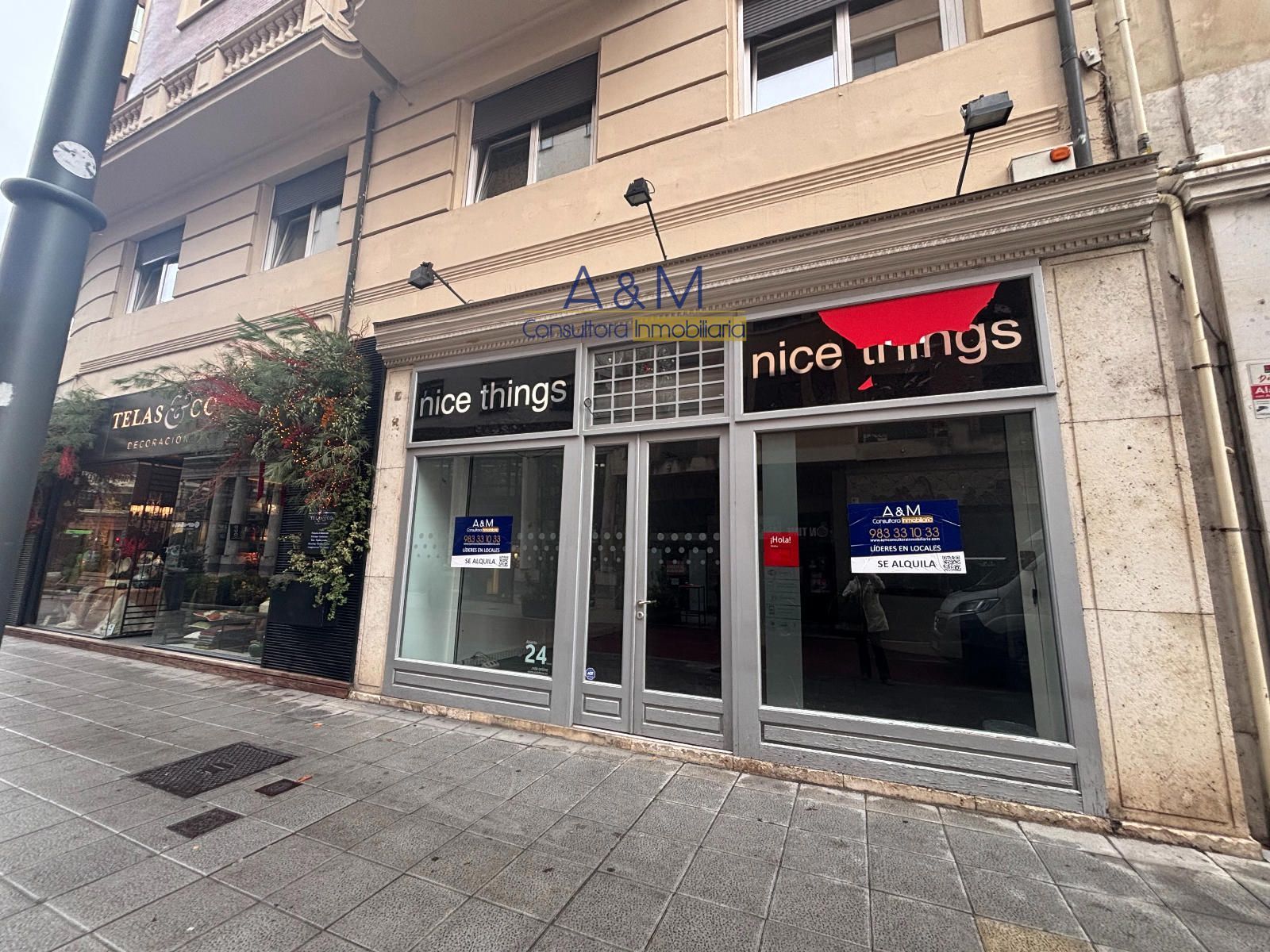 Local Comercial en alquiler Valladolid. Ref: 5483. A&M Consultora Inmobiliaria
