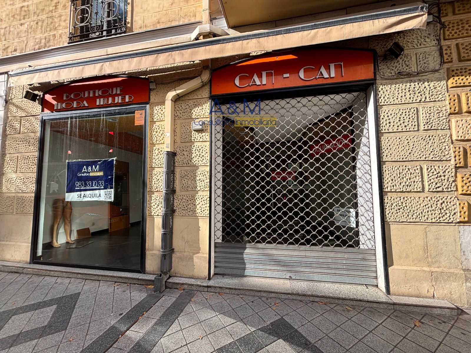 Local Comercial en alquiler Valladolid. Ref: 6466. A&M Consultora Inmobiliaria