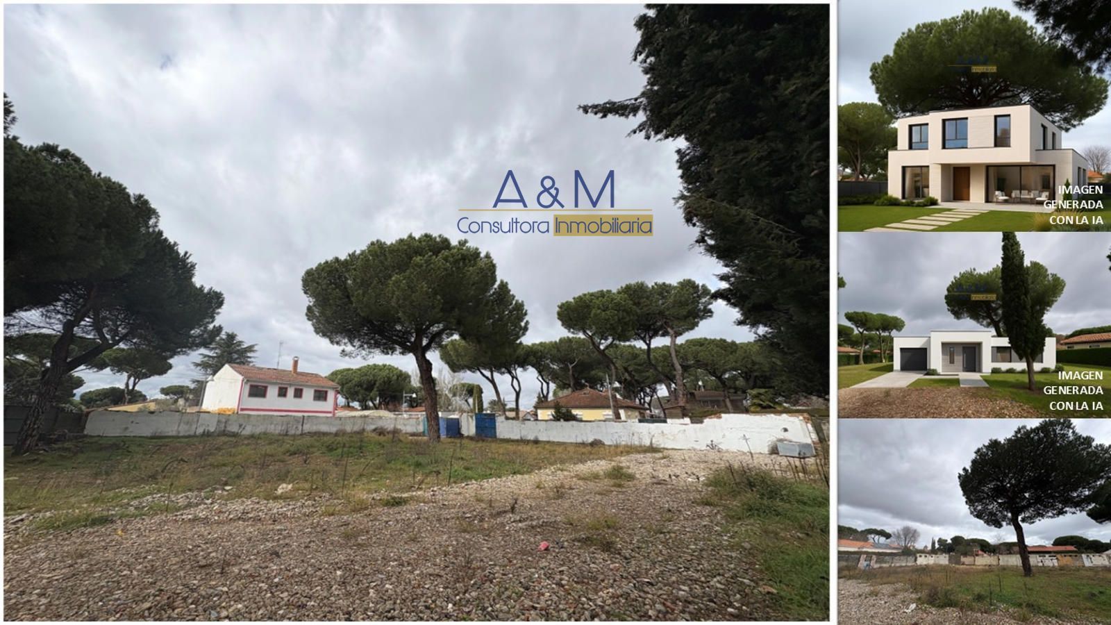 Parcela en venta Valladolid. Ref: 6495. A&M Consultora Inmobiliaria