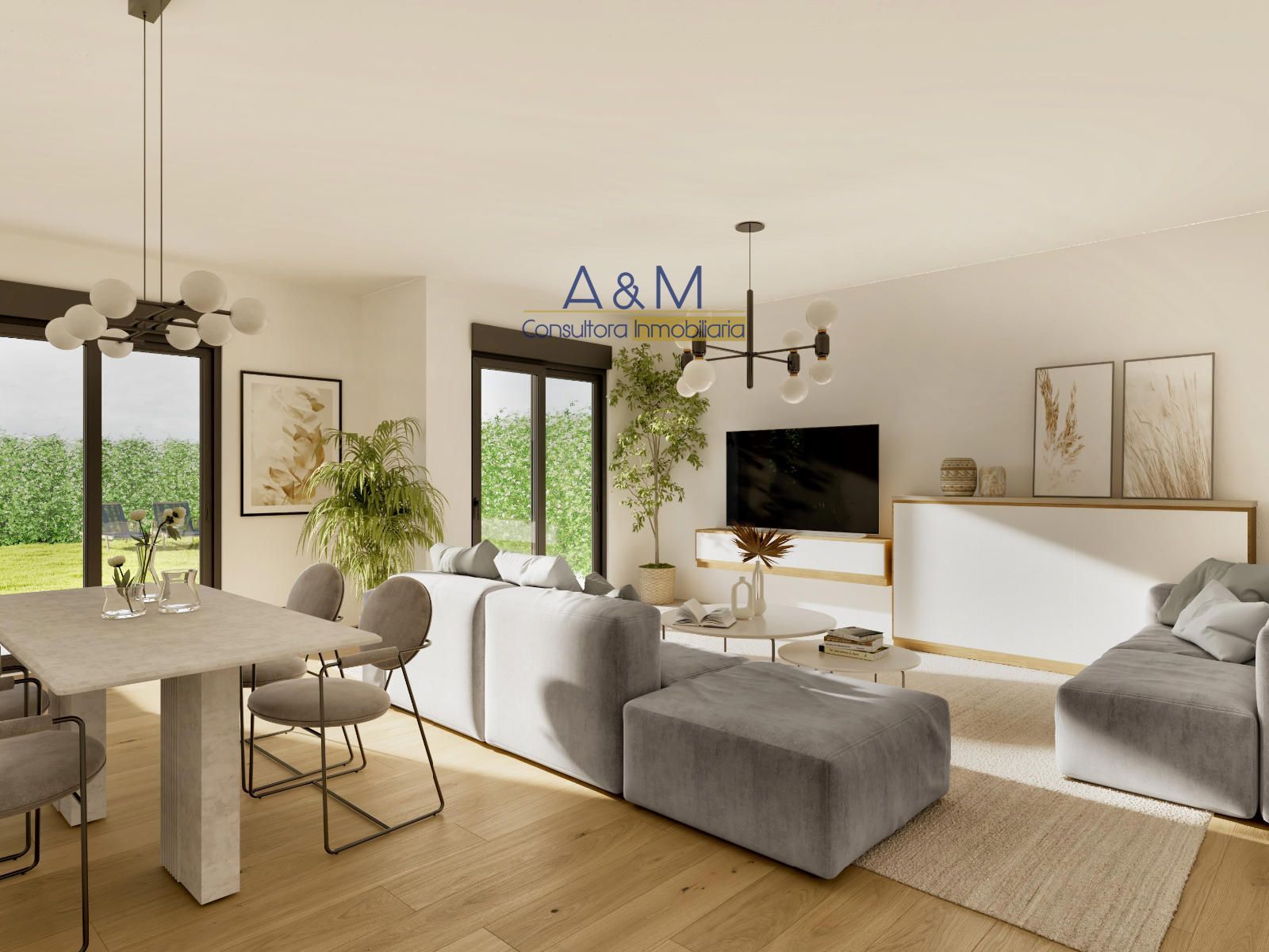 Salón - PROMOCION CHALET NUEVO EN ZARATAN