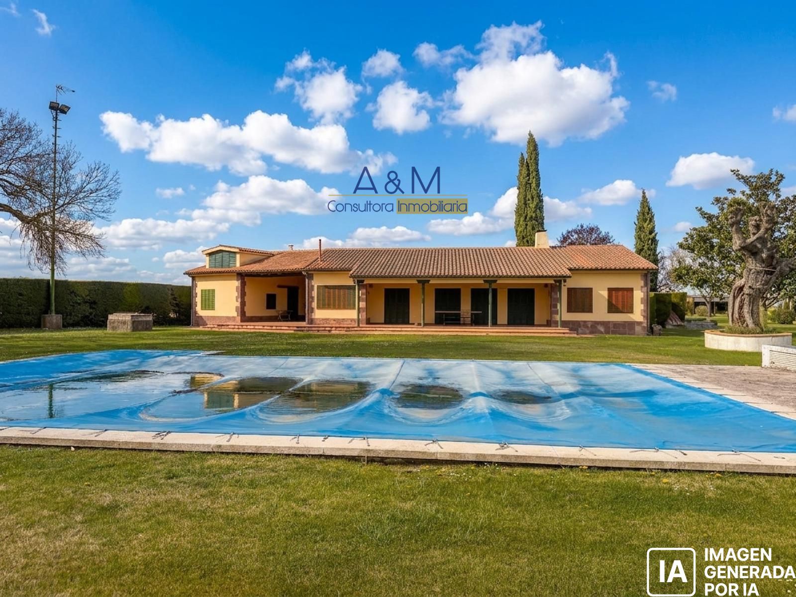 Chalet Independiente en venta Laguna De Duero, Valladolid. Ref: 6632. A&M Consultora Inmobiliaria