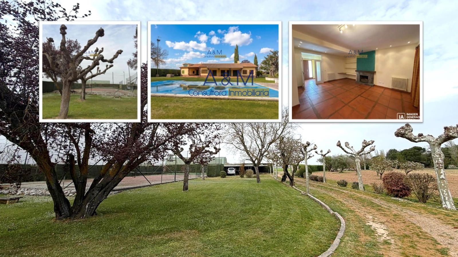 Chalet Independiente en venta Laguna De Duero, Valladolid. Ref: 6632. A&M Consultora Inmobiliaria