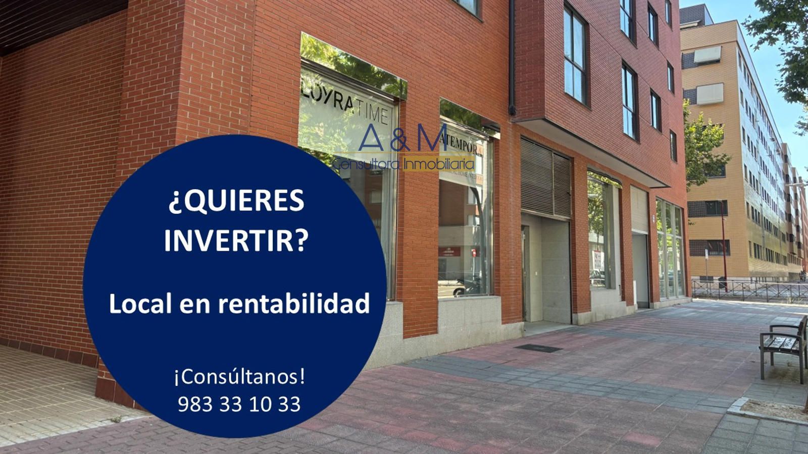 Local Comercial en venta Valladolid. Ref: 6710. A&M Consultora Inmobiliaria