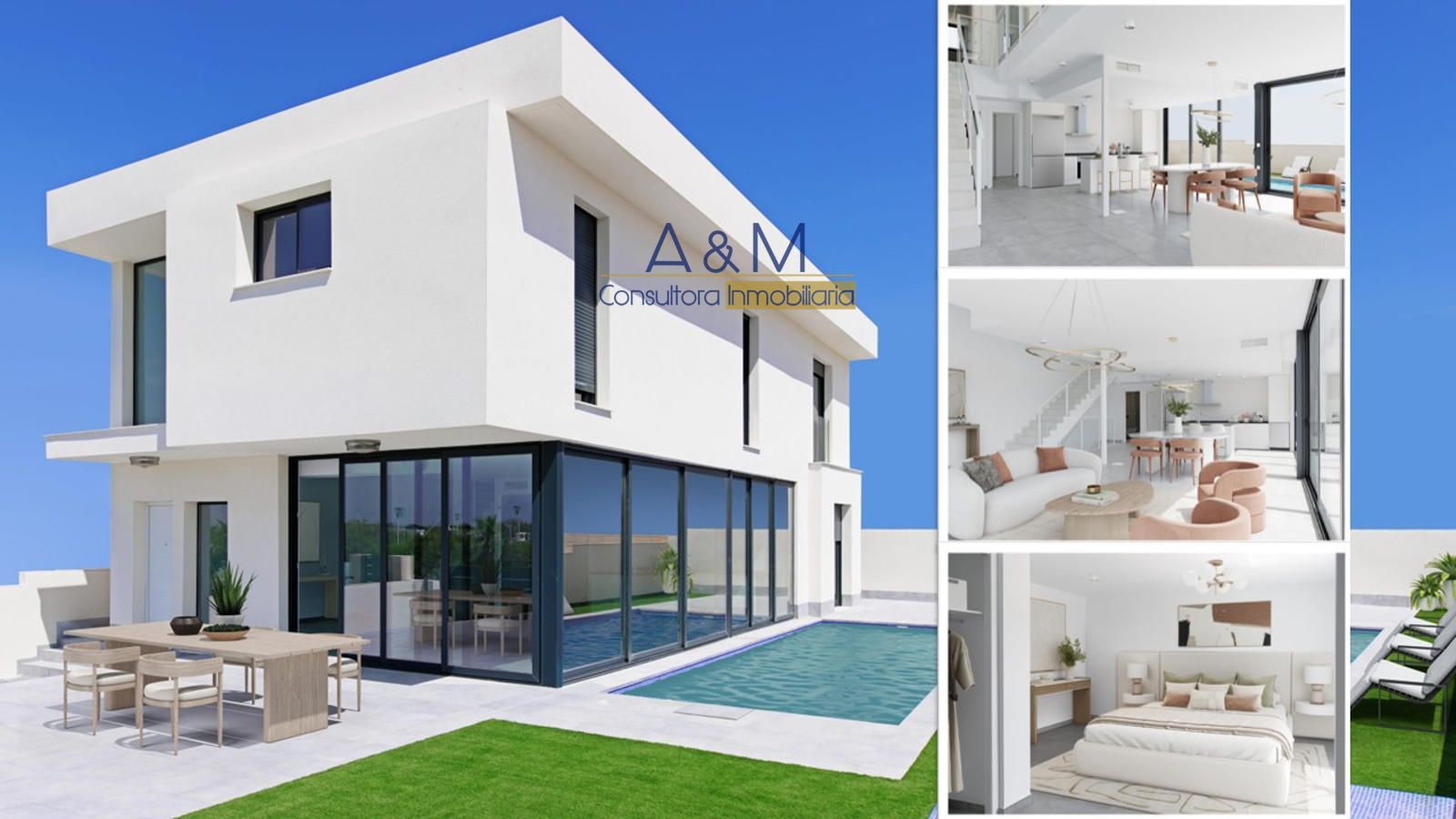 Chalet Independiente en venta Gran Alacant, Alicante. Ref: 6719. A&M Consultora Inmobiliaria