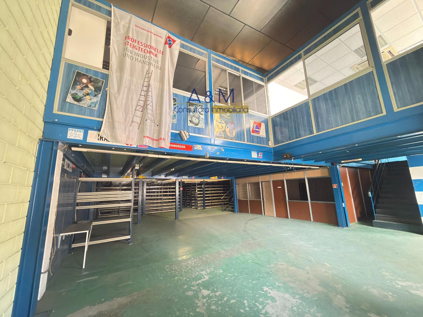 NAVE EN ALQUILER 500 M2 MAS 300 M2 DOBLADOS EN SAN CRISTOBAL