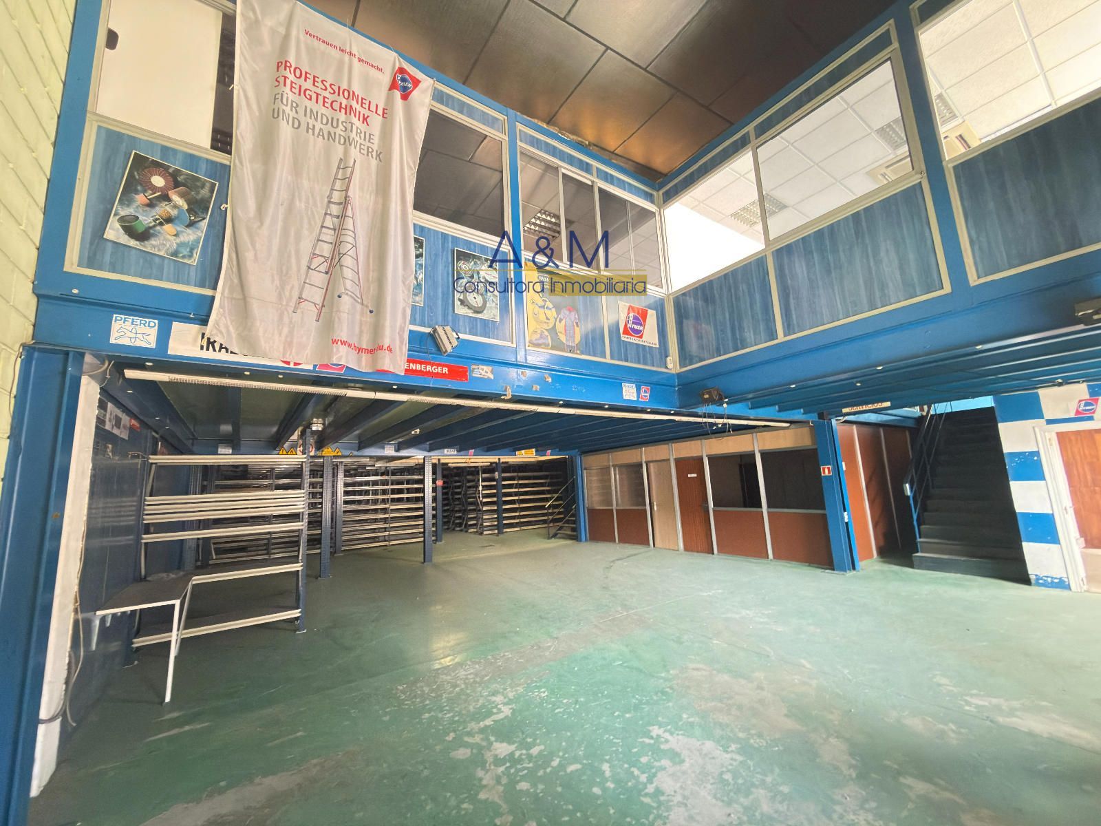 NAVE EN ALQUILER 500 M2 MAS 300 M2 DOBLADOS EN SAN CRISTOBAL