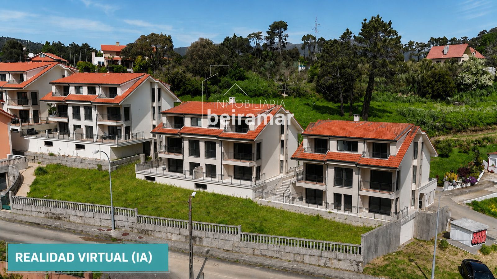 Obra nueva en venta en Palmeira (Ribeira), 2 dormitorios con terraza, garaje, trastero y vistas al mar. - Foto 20