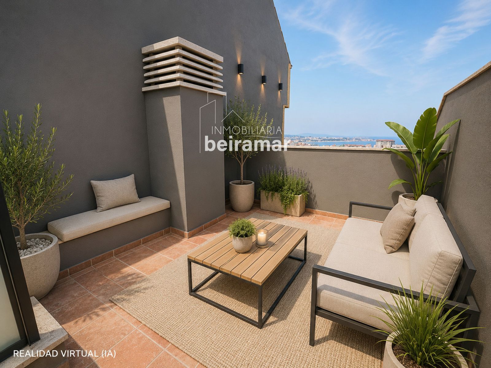 Viviendas con terraza, garaje y vistas al mar - Foto 1