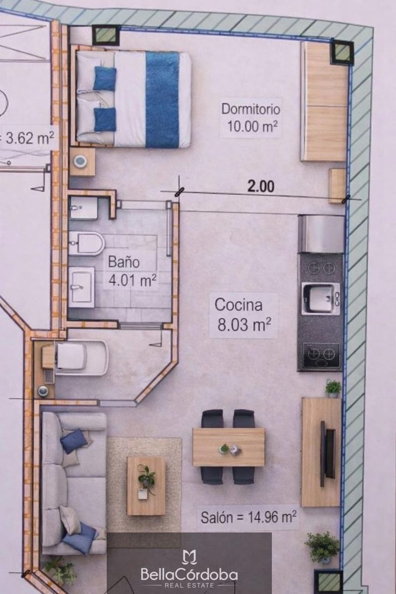 Piso en venta Córdoba. Ref: 1745. Bella Córdoba Real Estate