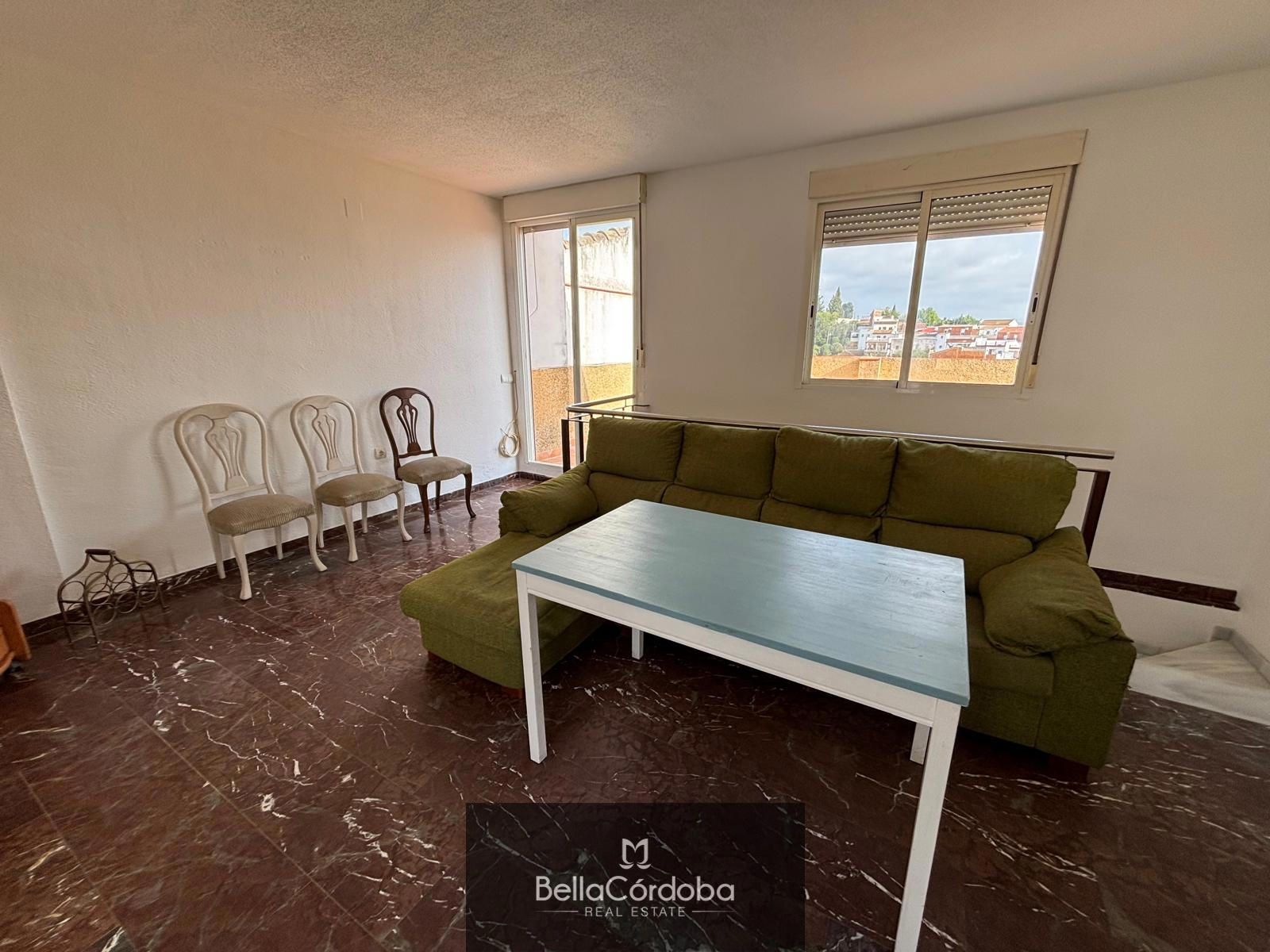 CASA ADOSADA EN ALMODOVAR, 3 HABITACIONES, BAÑO Y ASEO CON UNA TERRAZA DE 60M2 - Foto 5