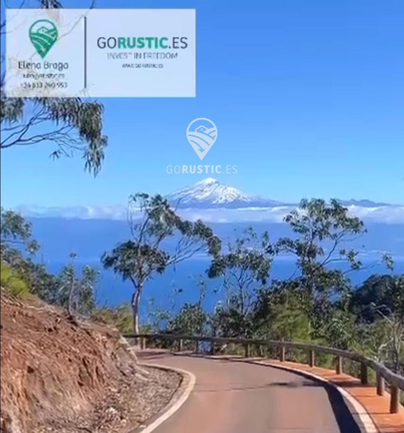 Plot for sale Agulo, Santa Cruz Tenerife. Ref: 1047. GoRustic