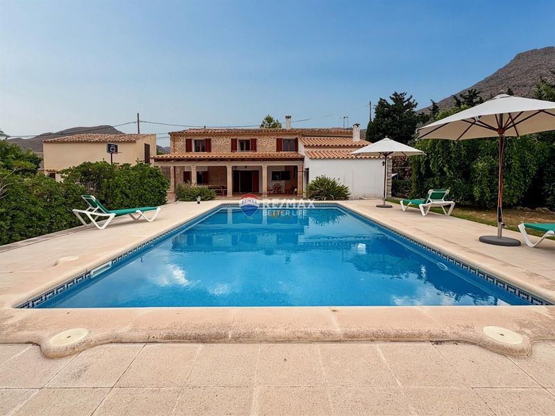 Chalet Independiente en venta Pollença, Baleares. Ref: 2165. REMAX Better Life