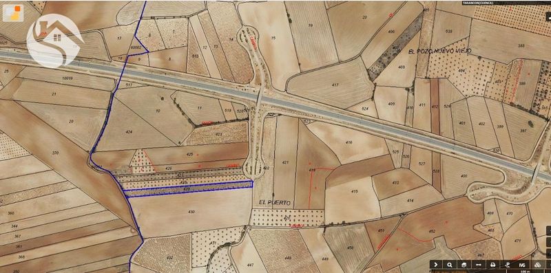 Parcela en venta Tarancon, Cuenca. Ref: 6789. Inmobiliaria Cuenca