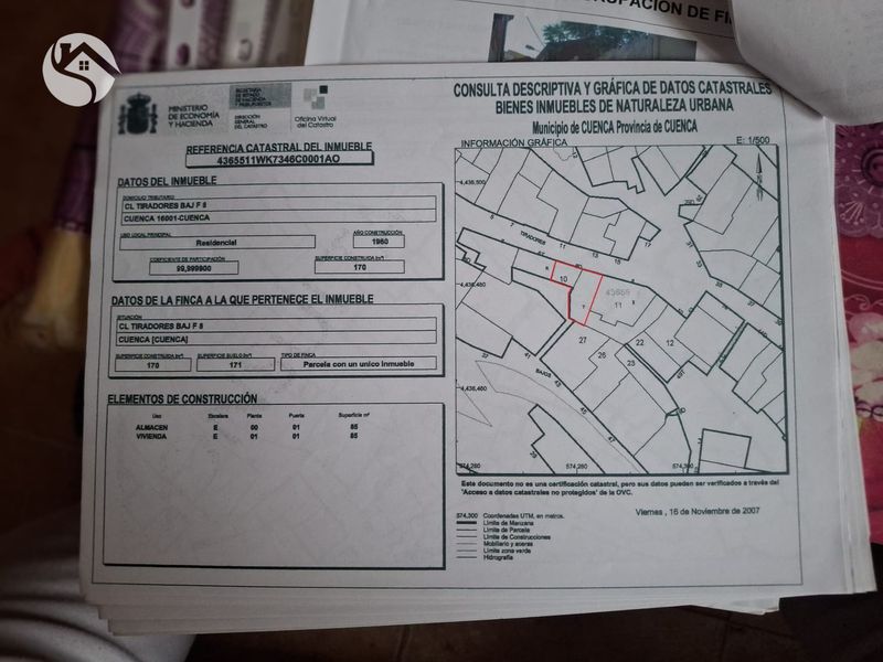 Parcela en venta Cuenca. Ref: 8357. Inmobiliaria Cuenca