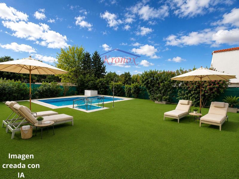 Chalet Independiente en venta Casar De Escalona, El, Toledo. Ref: 22124. Inmobiliaria Kronox