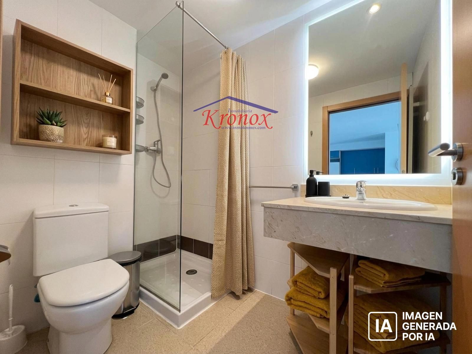 BAÑO - Piso en venta en Madrid (Ensanche de Vallecas)