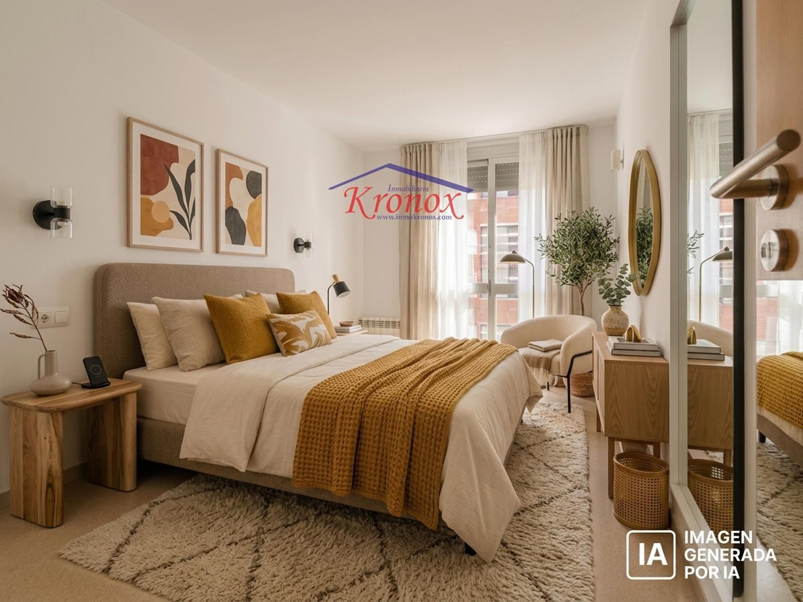 DORMITORIO - Piso en venta en Madrid (Ensanche de Vallecas)
