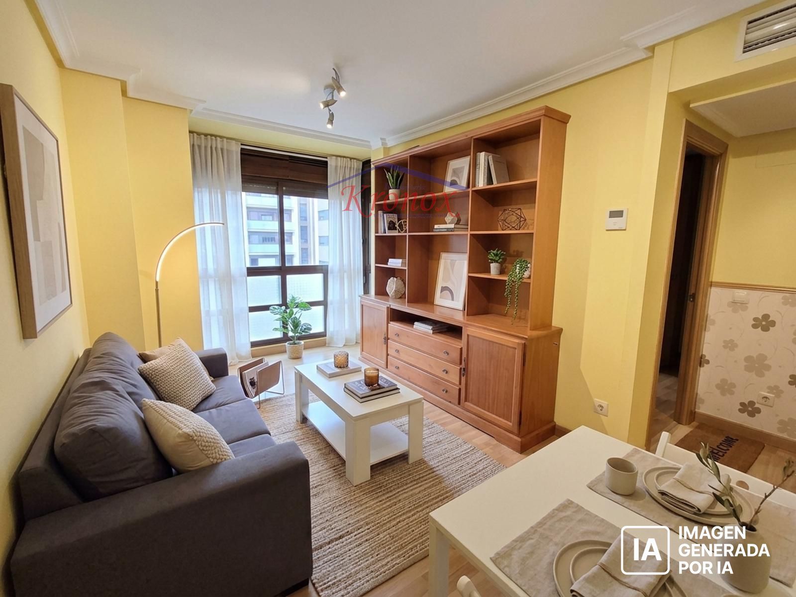 1 dormitorio con garaje, piscina y pádel - Foto 3