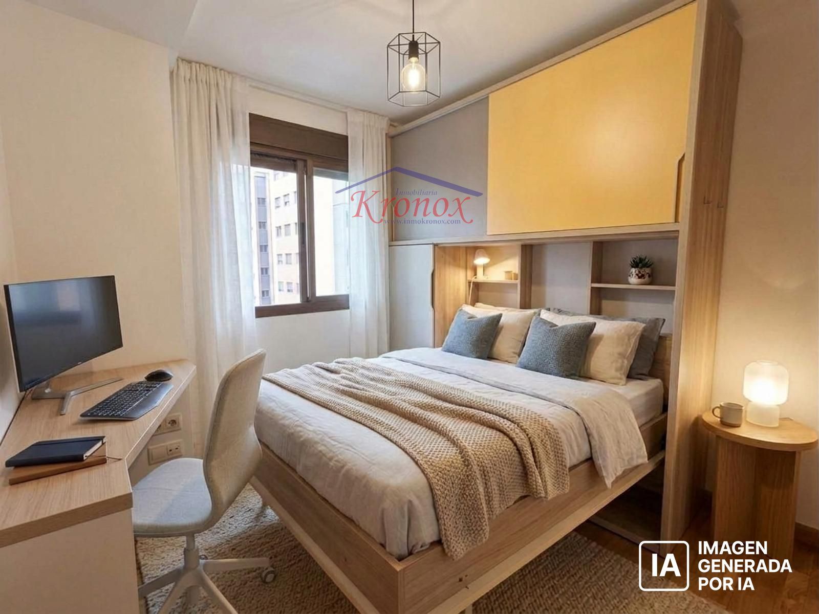 1 dormitorio con garaje, piscina y pádel - Foto 5