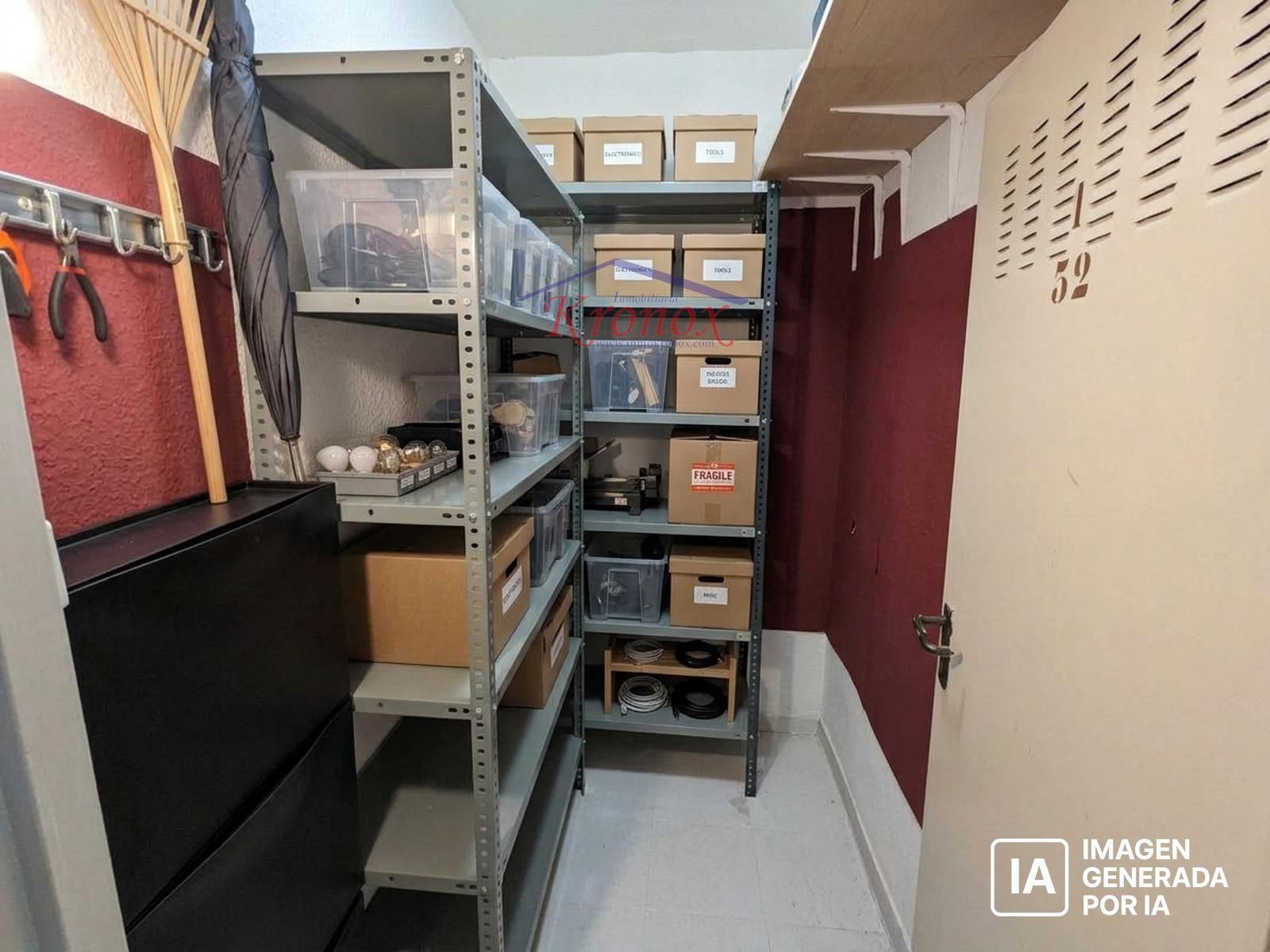 1 dormitorio con garaje, piscina y pádel - Foto 14