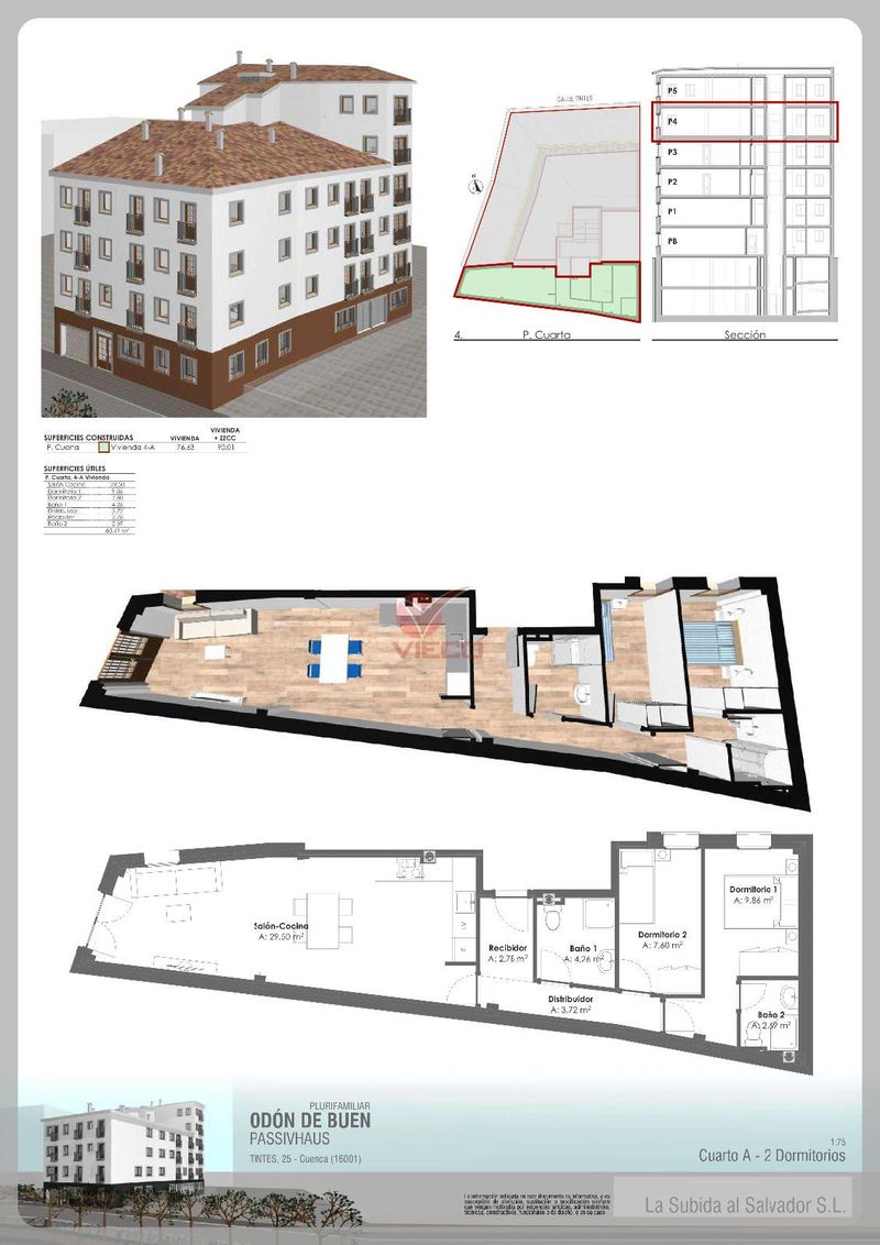 Piso en venta  en Cuenca . Ref: 119450. Inmobiliaria Vieco